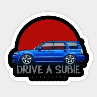 Drive a Subie Sticker